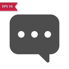 Speech Bubble, Chat Bubble Icon