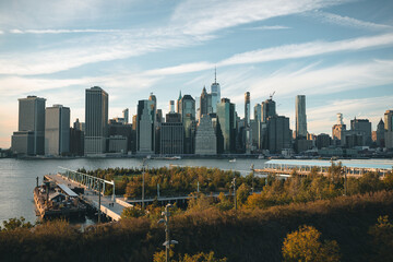 Fototapeta premium New York city skyline