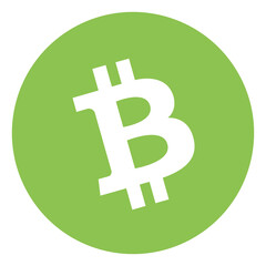 Crypto Bitcoin Cash Symbol Sign, Vector Illustration, Isolate On White Background Label .EPS10