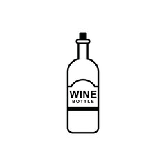 bottle icon vector design template