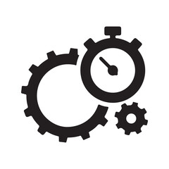 Productivity icon. Vector and glyph