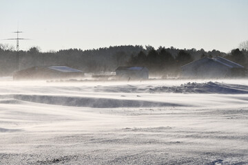 Blowing Snow