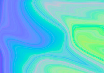 Fondo de curvas abstractas de color morado, azul y verde.