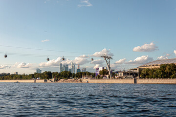 Moscow River, Luzhniki and Moscow City