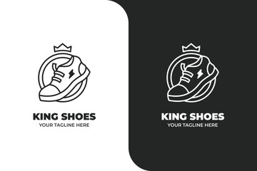 Shoes King Simple Logo