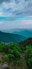 landscape with clouds