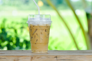 coffee , iced coffee or iced cappuccino coffee