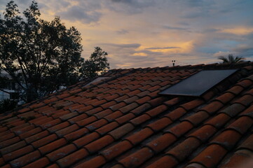 Atardecer En el Tejado