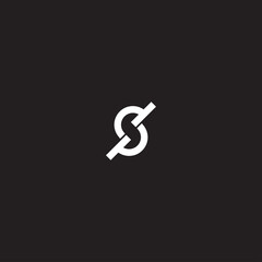 Obraz premium LETTER S AND T LOGO DESIGN