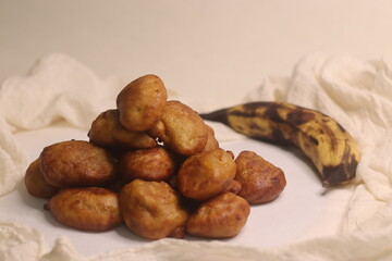 Plantain puff puff is a version of popular African street food puff puff made with overripe plantains. It is a great way to use up overripe plantains
