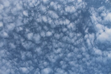 Captured Group of Clouds on a sunny day