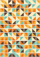 Obraz premium Abstract Geometric Pattern generative computational art illustration