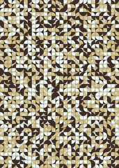 Abstract Geometric Pattern generative computational art illustration