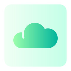 cloud gradient icon