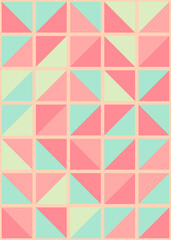 Obraz premium Abstract Geometric Pattern generative computational art illustration