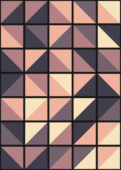 Abstract Geometric Pattern generative computational art illustration