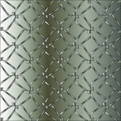 Metal textured plate. Steel industrial polished pattern.Silver metal gradient pattern background