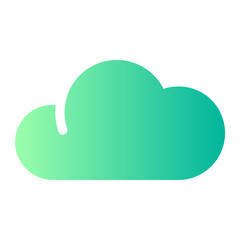 cloud gradient icon
