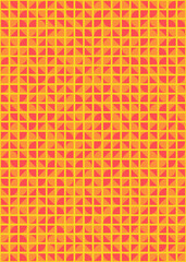 Abstract Geometric Pattern generative computational art illustration