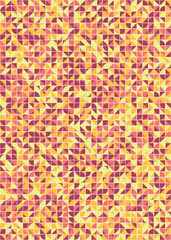 Abstract Geometric Pattern generative computational art illustration
