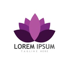 Beauty Vector lotus icon