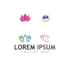 Beauty Vector lotus icon