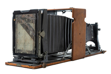 Century Old Antique 8×10 Glass Plate View Camera