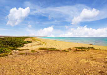 Natural reserve of Vendicari (Sicilia, Italy) - In the southern part of the island of Sicily, a suggestive wildlife oasis with the sandy beaches of Calamosche and San Lorenzo