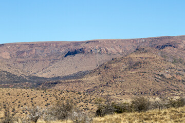 Mountain Zebra National Park, South Africa: topography