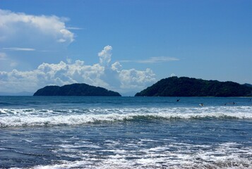 beach and sea