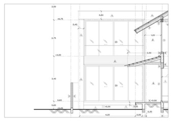 Write a blueprint architecture for building.