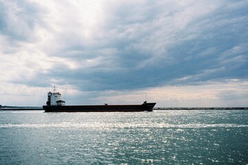 boat in the sea