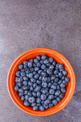 Fresh blueberry background. Blueberry Texture Close Blueberry Antioxidant Organic Superpeed Bowl Concept Healthy Nutrition