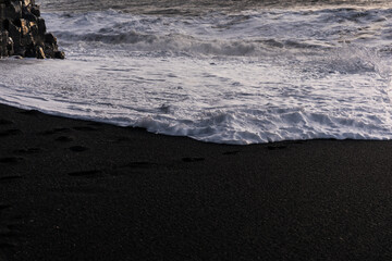 czarna plaża