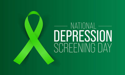 National Depression Screening day is observed every year in October, to raise awareness about mental health disorders in an effort to eliminate the stigma and provide better access to treatment. 