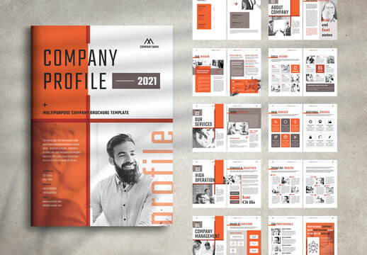 Company Profile Layout