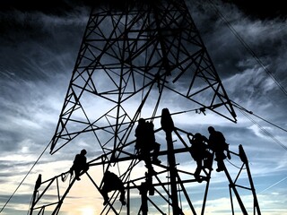 Night assembly tower