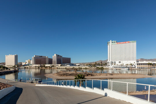  view of the gambling city Laughlin
