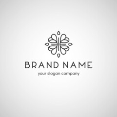 Vector abstract l logo design template - emblems