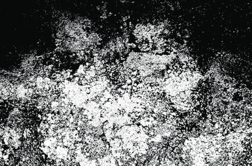 Dark grunge urban texture vector. Distressed overlay texture. Grunge background. Abstract obvious dark worn textured effect. Vector Illustration. Black isolated on white. EPS10.