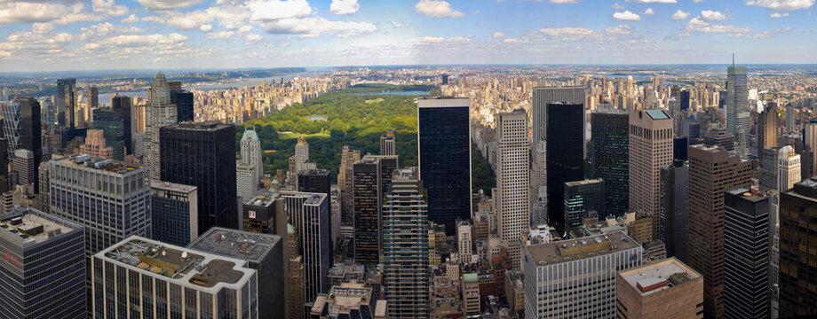 New York Skyline and Central park