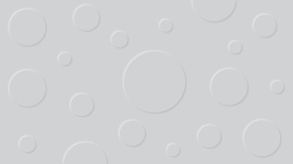 Modern abstract grey background with circles..