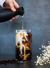 Iced Coffee Creamer Pour