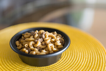 Chinese Macaroni TV dinner