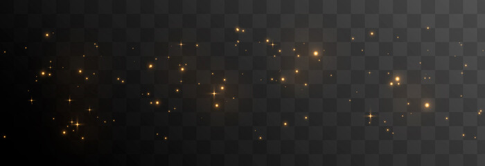 Vector magic glow. Sparkling light, sparkle dust png. Sparkling magical dust. Christmas light. © Vitaliy