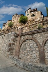 Obraz premium Scorcio di Olevano Romano - Roma - Lazio - Italia