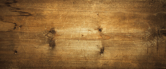 Rectangular texture of an old yellow wooden board. A clean place for the text.