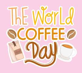 world coffee day card