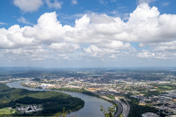 view of the Chattanooga TN city
