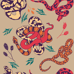 illustration of a snake